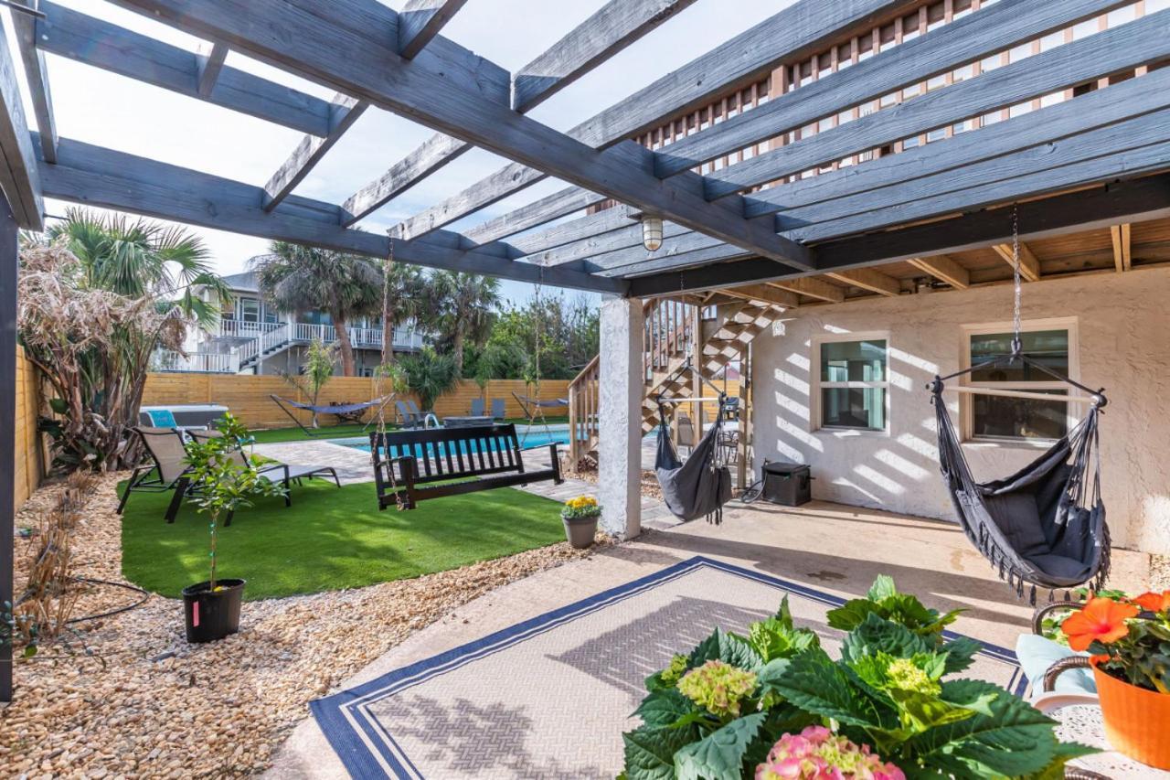 Atlantic View Heated Pool Spa Firepit Beach St. Augustine Exterior foto