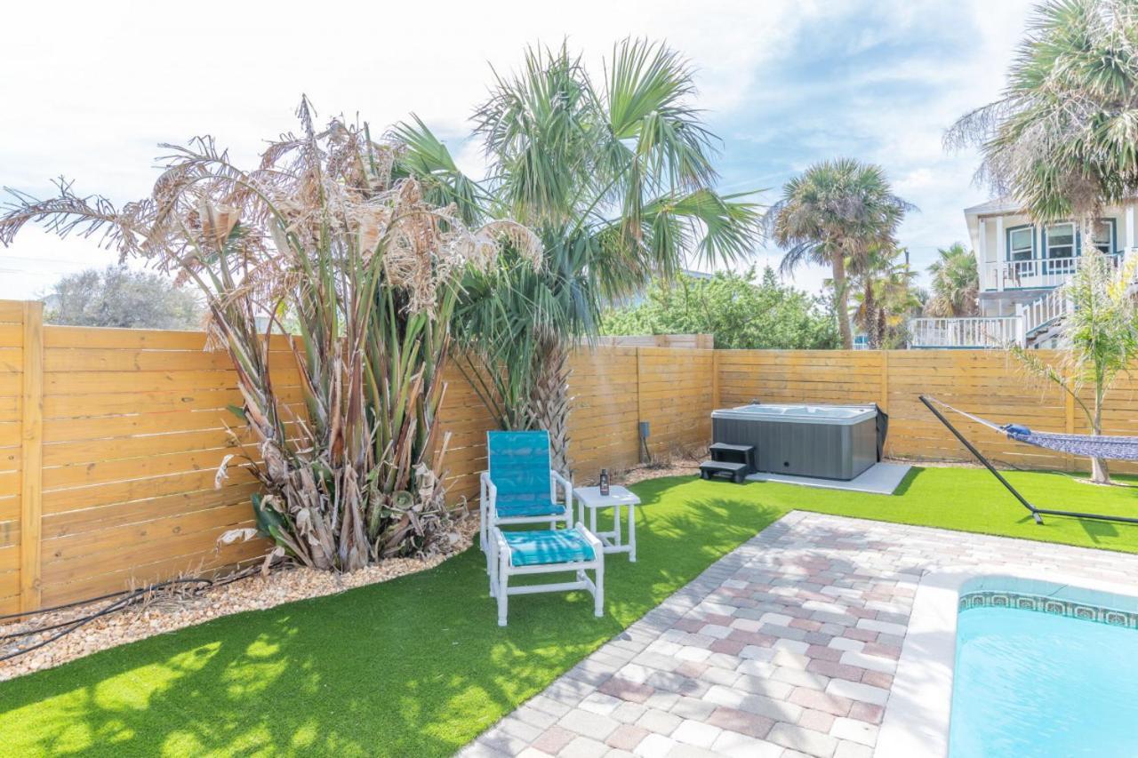 Atlantic View Heated Pool Spa Firepit Beach St. Augustine Exterior foto