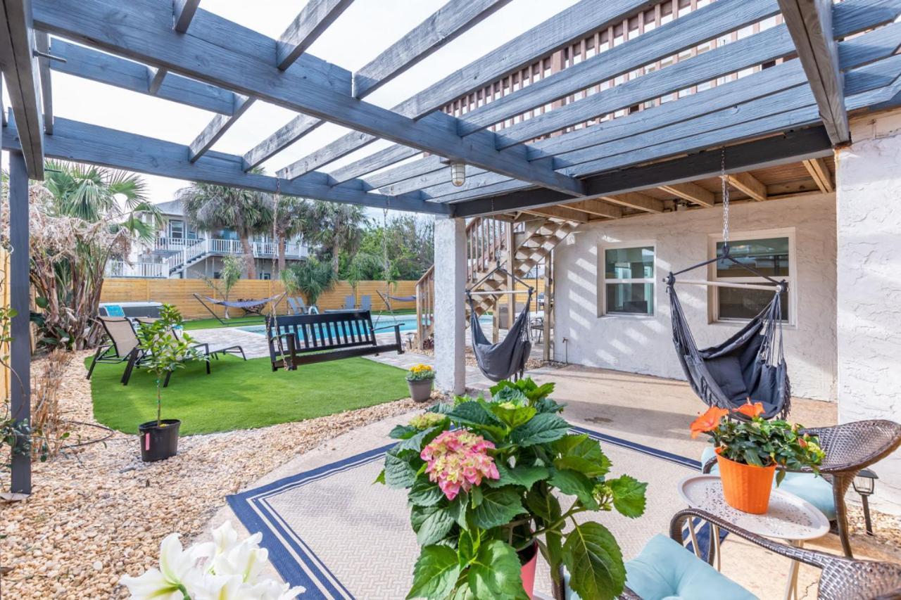 Atlantic View Heated Pool Spa Firepit Beach St. Augustine Exterior foto
